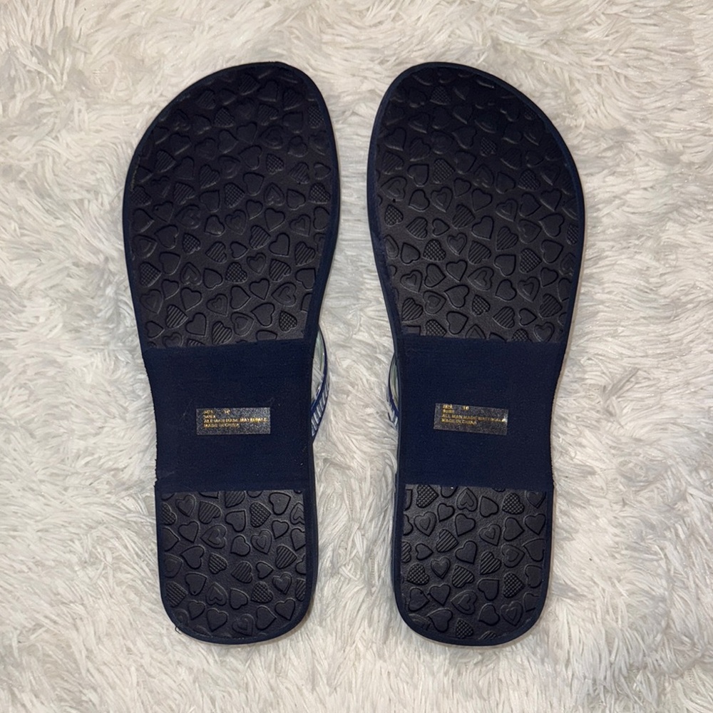 Brighton Seashell Patterned Sandals With Blue And… - image 5